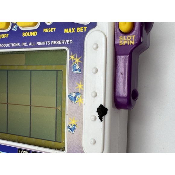 Wheel Of Fortune‎ Slots 1998 Hand Held Game , Works great w/sound! Tiger Elect. - Picture 4 of 10